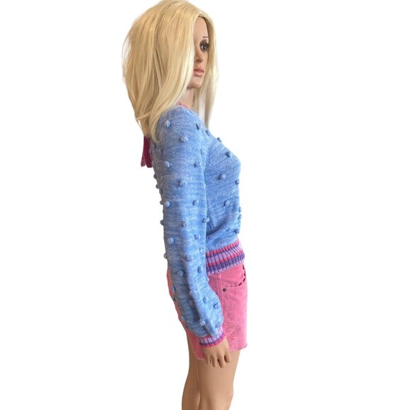 NWT Lilly Pulitzer $168 Verna Sweater W’s XXS Blue Pink - Picture 12 of 17